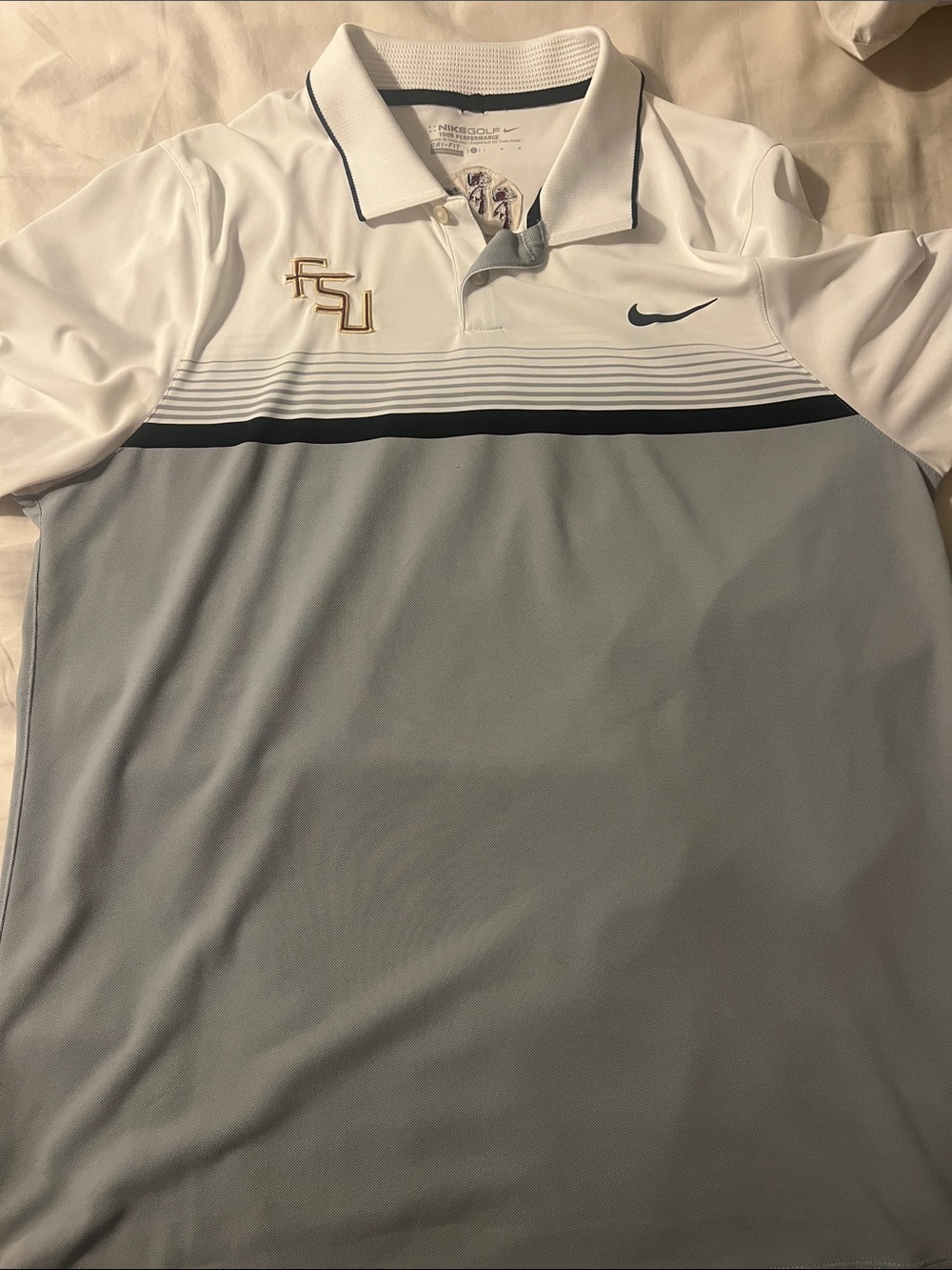 FSU nike golf polo
